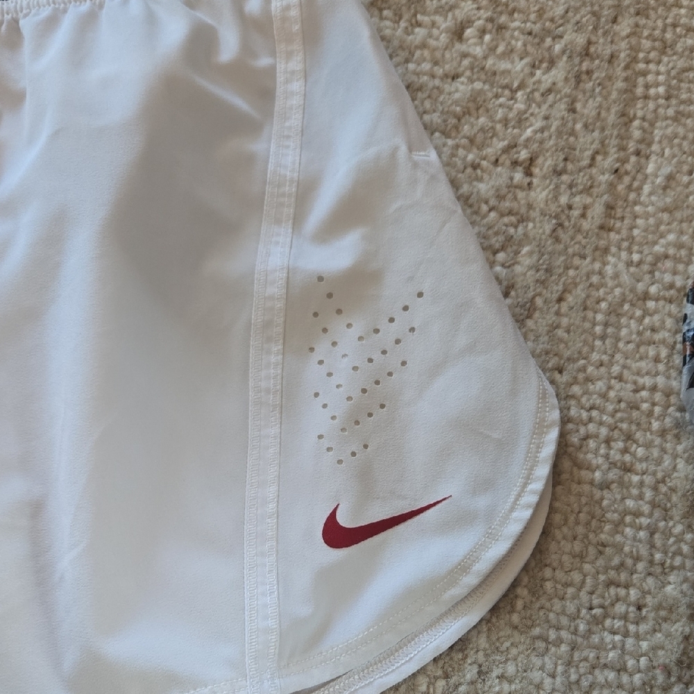 Nike White Skirt with Red Accents - Picture 2 of 6